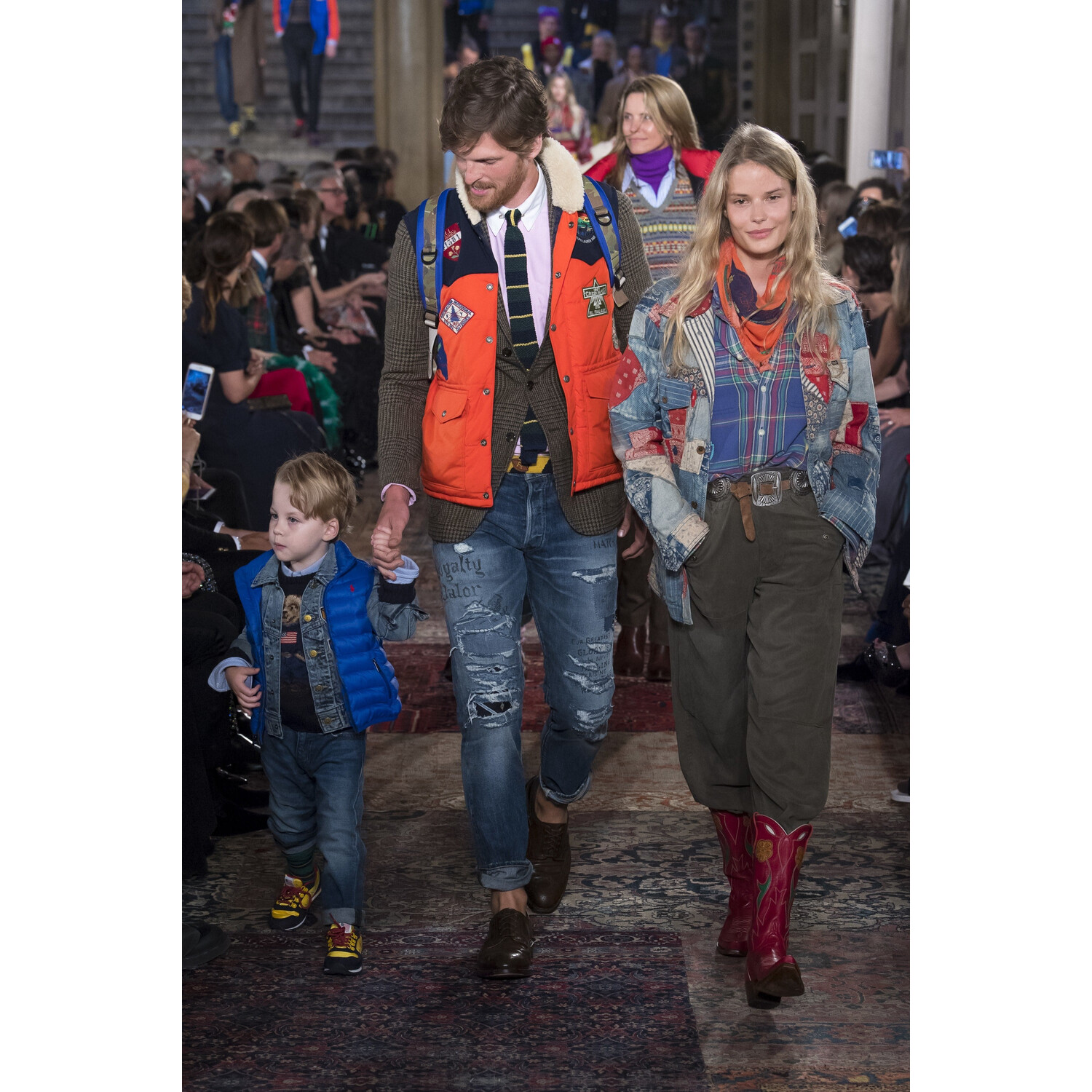 Фото Ralph Lauren Fall 2018 Ralph Lauren 50 years of fashion